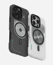 Load image into Gallery viewer, A16 Frosted Case for iPhone 16 Pro Max | Subtle Glow - in - the - Dark | Translucent Gray & White | MagSafe - CVRGRM