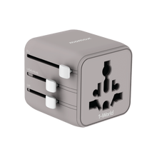 Load image into Gallery viewer, Momax 1-World Universal Travel Adaptor With Dual AC