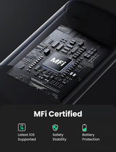 Load image into Gallery viewer, UGREEN 60W USB-C to Lightning PD Fast Charging Cable 2M - Black