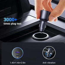 Load image into Gallery viewer, UGREEN 2-Port PD Fast Car Charger 63W USB-C & USB-A - Gray