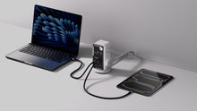 Load image into Gallery viewer, Momax 1-Charge 70W Work Flow 6-Outlet Digital Display Power Tower With USB