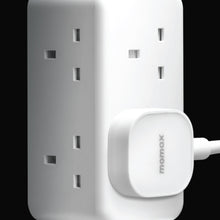 Load image into Gallery viewer, Momax 1-Charge 70W Work Flow 6-Outlet Digital Display Power Tower With USB