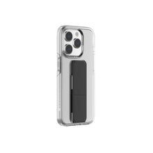 Load image into Gallery viewer, Decrypt Magnetic Grip Case for iPhone 15 Pro - Clear - CVRGRM