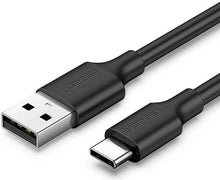 Load image into Gallery viewer, UGREEN USB-A to USB-C Fast Charging Cable 1M - Black