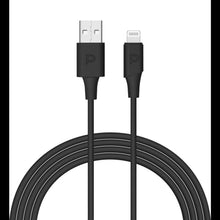 Load image into Gallery viewer, Powerology Power Sync Flex USB-A to Lightning Cable 1.2M - Black