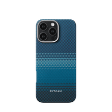 Load image into Gallery viewer, Pitaka Tactile Woven Ultra Sim Case iPhone 16 Pro - Moonrise - CVRGRM