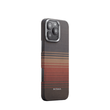 Load image into Gallery viewer, Pitaka Tactile Woven Ultra Slim Case For iPhone 16 Pro - Sunset - CVRGRM