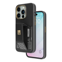 Load image into Gallery viewer, Levelo Morphix Grip - Stand Case with Built - In Card Slot for iPhone 15 Pro - CVRGRM