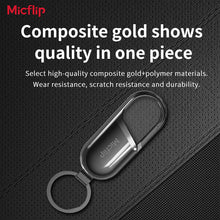 Load image into Gallery viewer, MicFlip Smart Anti-Loss Keychain Tracker - Silver