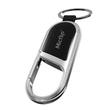 Load image into Gallery viewer, MicFlip Smart Anti-Loss Keychain Tracker - Silver