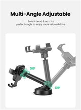 Load image into Gallery viewer, UGREEN Suction Cup Car Phone Mount for Dashboard & Windshield - Black