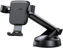 Load image into Gallery viewer, UGREEN Suction Cup Car Phone Mount for Dashboard & Windshield - Black