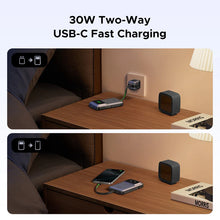 Load image into Gallery viewer, UGREEN Uno Robotic Power Bank 10000mAh 30W with Built-In USB-C Cable - Gray