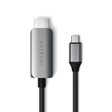 Load image into Gallery viewer, Satechi USB - C To HDMI 4k Cable (1.8meter) - Black - CVRGRM