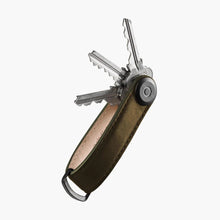 Load image into Gallery viewer, Orbitkey Key Organiser Leather - Olive - CVRGRM