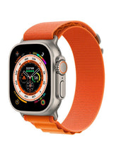 Load image into Gallery viewer, Green Lion Apple Watch Ultra Polyester Band / (49mm) - Orange - CVRGRM