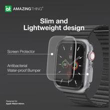 Load image into Gallery viewer, Amazing Thing Apple Watch 40mm - SE/6/5/4 Outre Bumper + Screen Protection - Clear - CVRGRM