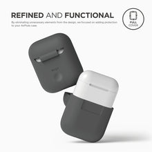 Load image into Gallery viewer, Elago Airpods Silicone Case - Dark Grey - CVRGRM