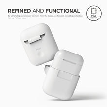 Load image into Gallery viewer, Elago Airpods Silicone Case - White - CVRGRM