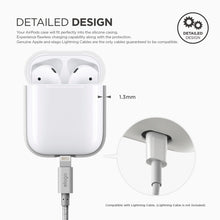 Load image into Gallery viewer, Elago Airpods Silicone Case - White - CVRGRM