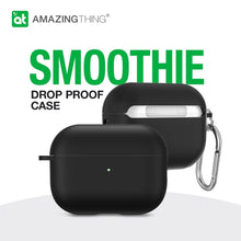 Load image into Gallery viewer, AT Smoothie AirPods Pro 2 Case Cover (2022) - Black - CVRGRM