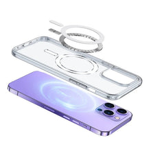 Load image into Gallery viewer, Usams Ice Magnet Series Magsafe Case for iPhone 14 Pro Max - Clear - CVRGRM