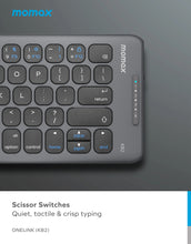 Load image into Gallery viewer, Momax ONELINK Folding Portable Wireless Keyboard KB2 - CVRGRM