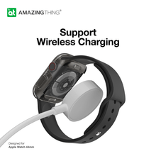 Load image into Gallery viewer, Amazing Thing Apple Watch 44mm SERIES SE/6/5/4 Outer Bumper + Screen Protection - Clear - CVRGRM