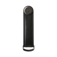 Load image into Gallery viewer, Orbitkey Leather Key Organiser - Black / Black - CVRGRM