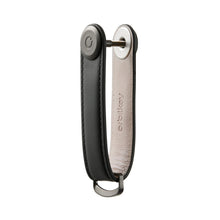 Load image into Gallery viewer, Orbitkey Leather Key Organiser - Black / Black - CVRGRM