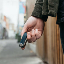 Load image into Gallery viewer, Orbitkey Crazy - Horse Leather Key Organiser - MARINE BLUE - CVRGRM