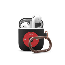 Load image into Gallery viewer, Elago AW6 Hang Case for Apple AirPods - Black - CVRGRM