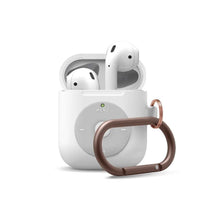 Load image into Gallery viewer, Elago AW6 Hang Case for Apple AirPods - White - CVRGRM