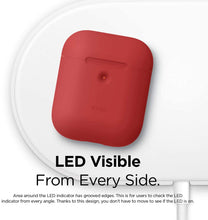 Load image into Gallery viewer, Elago Airpods Silicone Case - RED - CVRGRM
