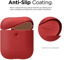 Load image into Gallery viewer, Elago Airpods Silicone Case - RED - CVRGRM