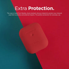Load image into Gallery viewer, Elago Airpods Silicone Case - RED - CVRGRM