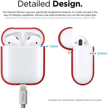 Load image into Gallery viewer, Elago Airpods Silicone Case - RED - CVRGRM