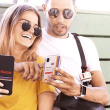 Load image into Gallery viewer, CASE - MATE Kodak AirPod Case - Striped Kodachrome Super 8 - CVRGRM