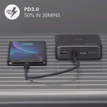 Load image into Gallery viewer, MOMAX 3 in 1 Power Adapter Set Q.Power Plug USB Wall Charger + PD & QC 3.0 - Black - CVRGRM