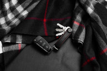 Load image into Gallery viewer, Orbitkey Crazy - Horse Key Organiser - OBSIDIAN/BLACK - CVRGRM