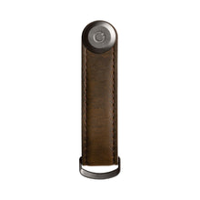 Load image into Gallery viewer, Orbitkey Crazy Horse Leather Key Organiser - Oak Brown / Brown - CVRGRM