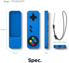 Load image into Gallery viewer, Elago R4 Retro case for Apple TV Siri Remote - Blue - CVRGRM