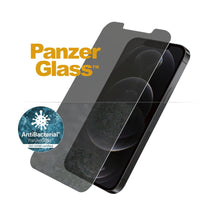 Load image into Gallery viewer, PANZERGLASS iPhone 12/12 Pro - Standard Fit Tempered Glass Screen Protector w/ Anti - Microbial - Privacy - CVRGRM