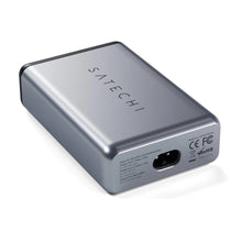 Load image into Gallery viewer, SATECHI - TRAVEL CHARGER - 4 PORTS - 75W PD (2 X USBC - 2 USBA) - SPACE GRAY - CVRGRM