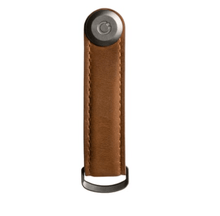 Load image into Gallery viewer, Orbitkey Crazy Horse Leather Key Organiser - Chesnut Brown - CVRGRM