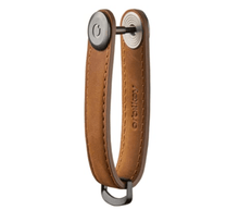 Load image into Gallery viewer, Orbitkey Crazy Horse Leather Key Organiser - Chesnut Brown - CVRGRM