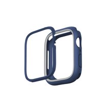Load image into Gallery viewer, Uniq Moduo Case with Interchangeable PC Bezel for Apple Watch 45/44mm - Blue/Grey - CVRGRM