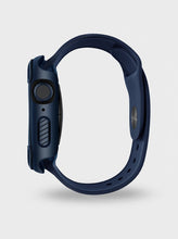 Load image into Gallery viewer, UNIQ Torres Antimicrobial Watch Case with Glass Screen Protection (44 MM) - NAUTICAL BLUE - CVRGRM