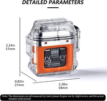 Load image into Gallery viewer, Double Arc Lighter Rechargeable Lighter - Orange - CVRGRM
