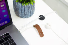 Load image into Gallery viewer, Blupebble Anchor One Desk Tidy Organizer Cable Clip ( 6pcs) | BP - ANCHORONE - Black - CVRGRM